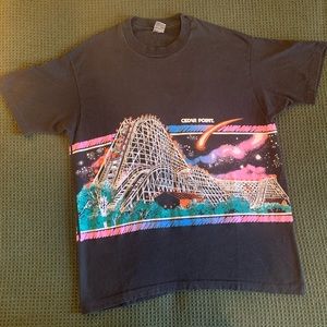 Vintage 90s Cedar Point shirt